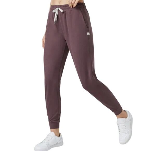 Vuori XL Womens Performance Jogger Elderberry Heather Active Gym Sports - Picture 1 of 10